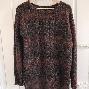 Ombré/duo tone sweater